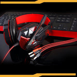 Gaming Headset with Mic/LED Light Stereo Noise Reduction