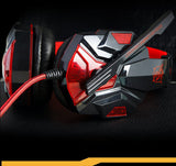 Gaming Headset with Mic/LED Light Stereo Noise Reduction