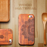 Natural Wood Case For iPhone & Samsung Galaxy