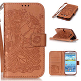 Leather Flip Case For iphone & Samsung Galaxy