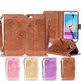 Leather Flip Case For iphone & Samsung Galaxy