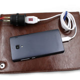 Digital LCD Voltage Display Micro USB Data Charging Cable