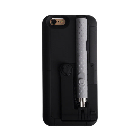 Selfie stick Phone Case for iPhone 7 & 7 Plus