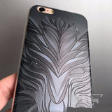 3D Wolf Pattern Phone Case For iphone