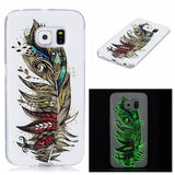 Ultra Thin Slim  Luminous Cover For Samsung Galaxy