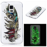 Ultra Thin Slim  Luminous Cover For Samsung Galaxy