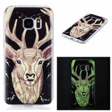Ultra Thin Slim  Luminous Cover For Samsung Galaxy