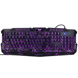 Gaming Keyboard with LED Backlight