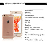 Flash Light Reflection with Full Body Protective iPhone Cases