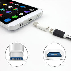 USB 3.1 Type-C Male Connector to Micro USB 2.0
