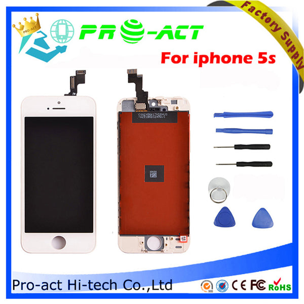 High Quality LCD Screen Replacement with Tool Kits for iPhone 5, 5c, 5s, 4s
